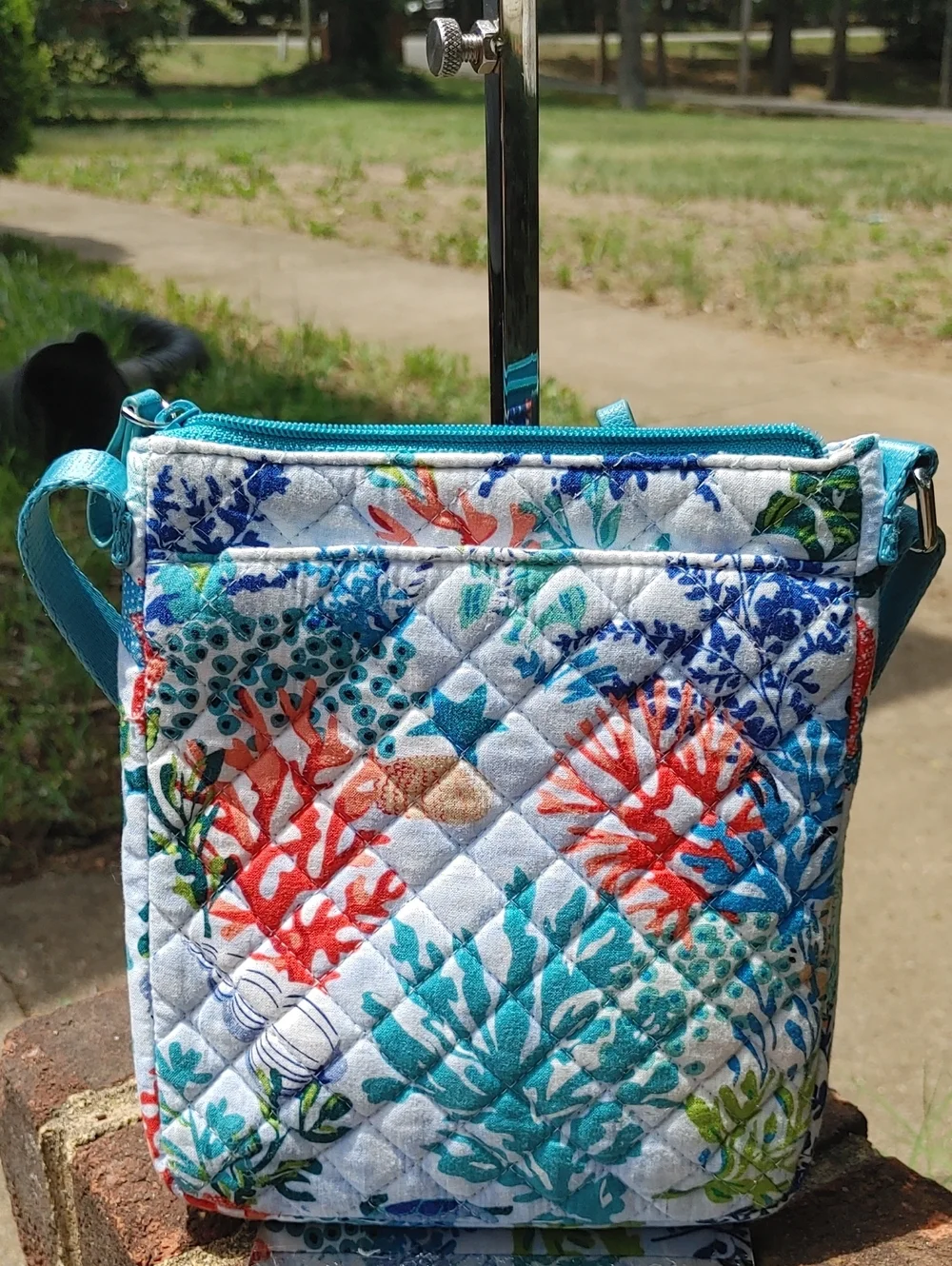 Vera Bradley Shore Thing RFID Mini Hipster Crossbody Bag (1265)